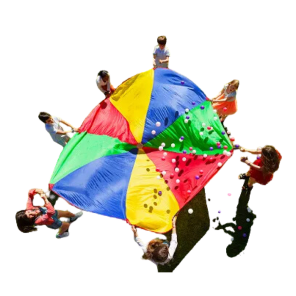 Paracaídas multicolor – 2 metros