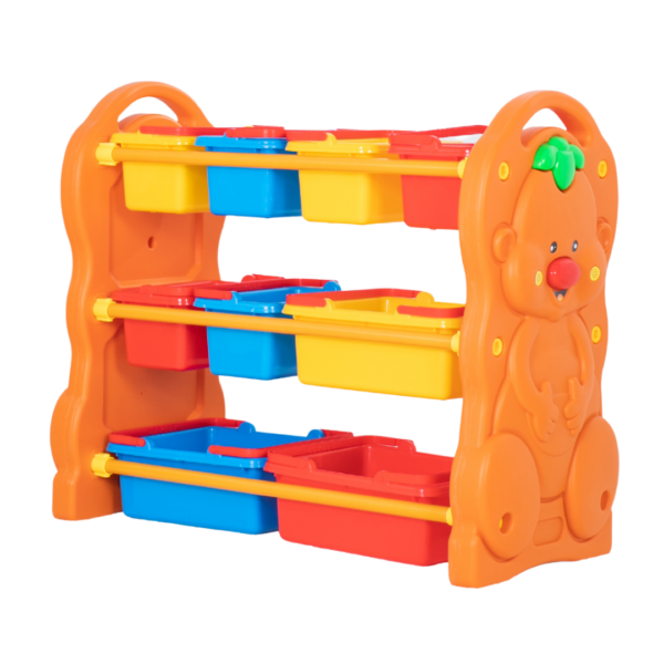 Organizador osito naranja
