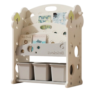 Organizador librero bosque - beige